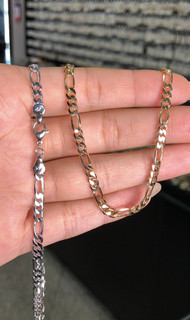 پابند ژوپینگ زنجیری کارتیه فیگارو در دو رنگ طلایی و نقره ای