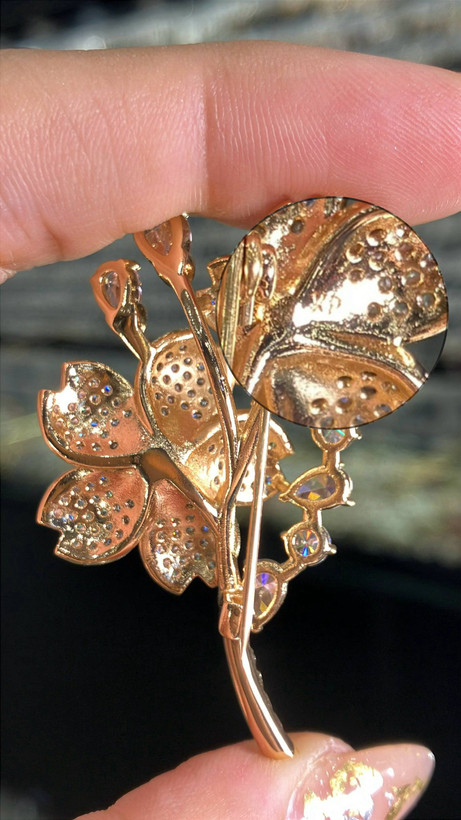 گل سینه ژوپینگ اورجینال | شکوفه فول نگین